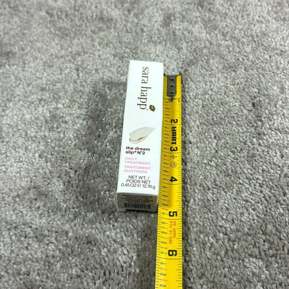 Sara Happ The Dream Slip No 2 Lip‎ Treatment White Daily Hydrating 0.45oz
